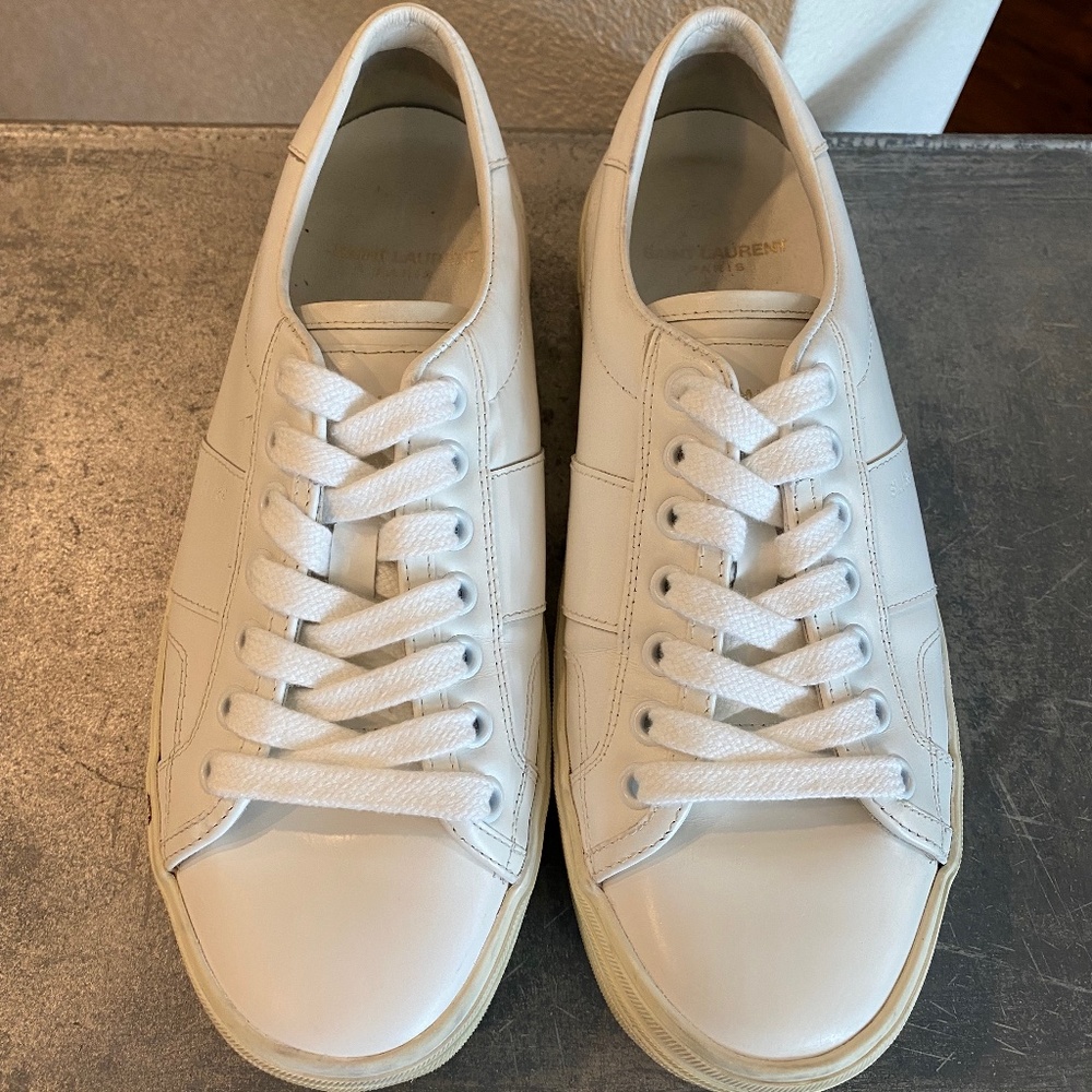 Women's Saint Laurent SL/39 Platform Court Classic - Picture 2 of 16
